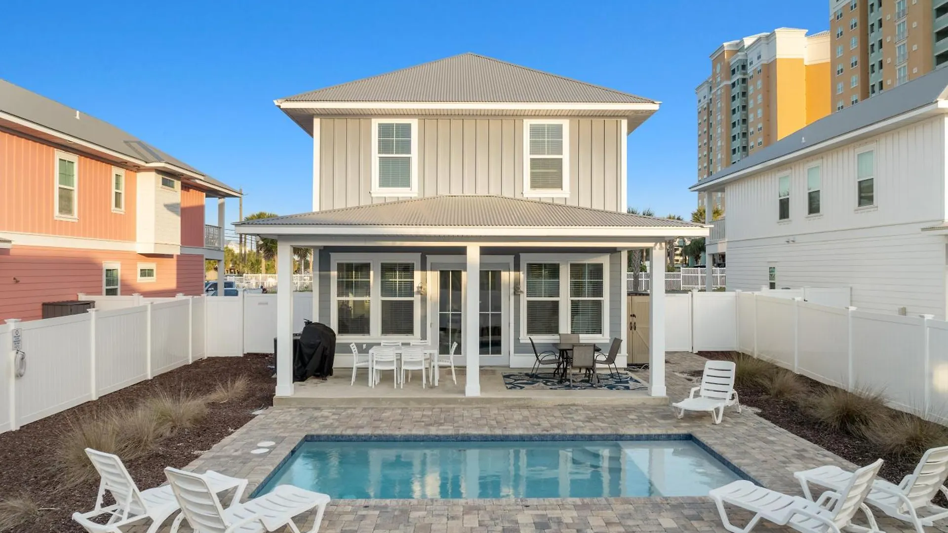 Fabulous Modern Beach House - 4Br, 35Ba: Pool/Beach View & Access/Balcony Panama City Beach 0*,  USA