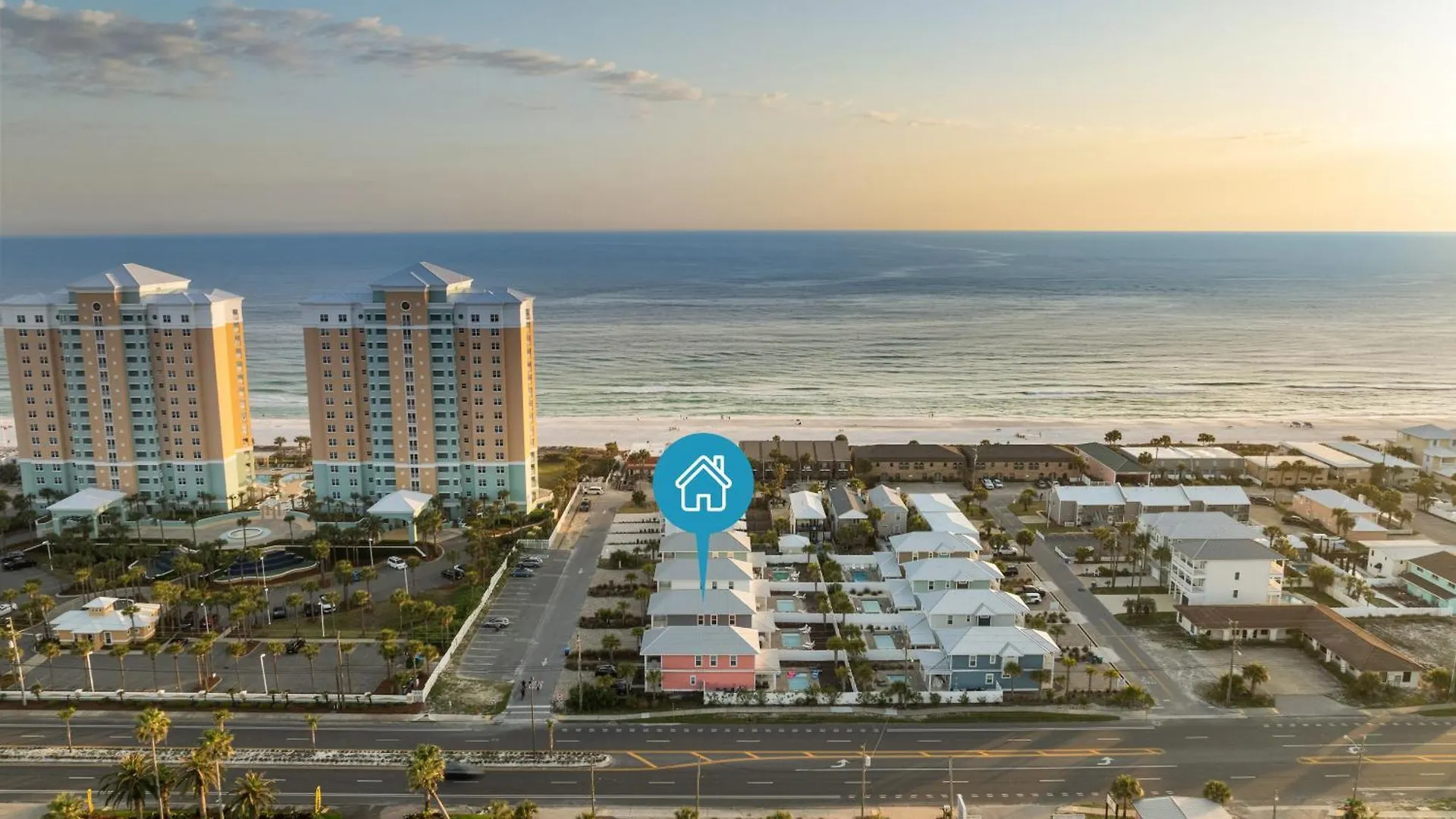 Semesterbostad Fabulous Modern Beach House - 4Br, 35Ba: Pool/Beach View & Access/Balcony Panama City Beach