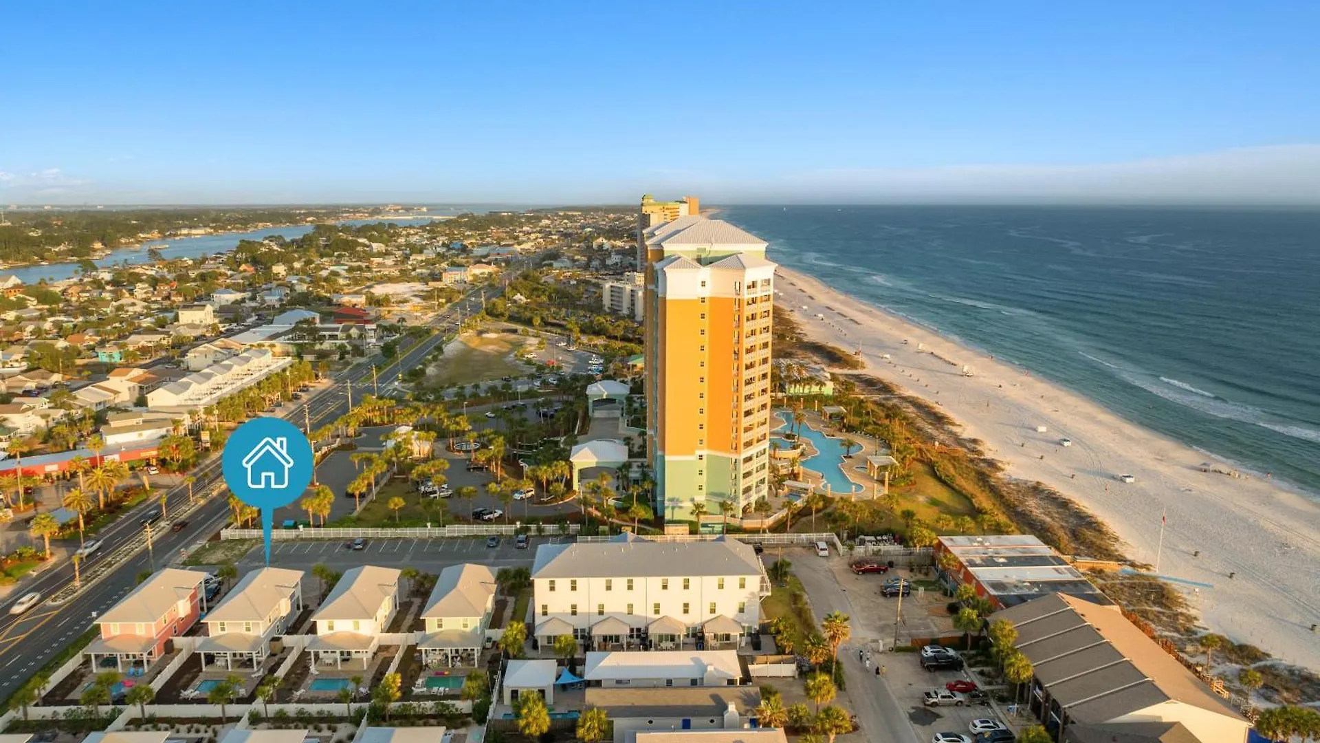 Fabulous Modern Beach House - 4Br, 35Ba: Pool/Beach View & Access/Balcony Panama City Beach Semesterbostad