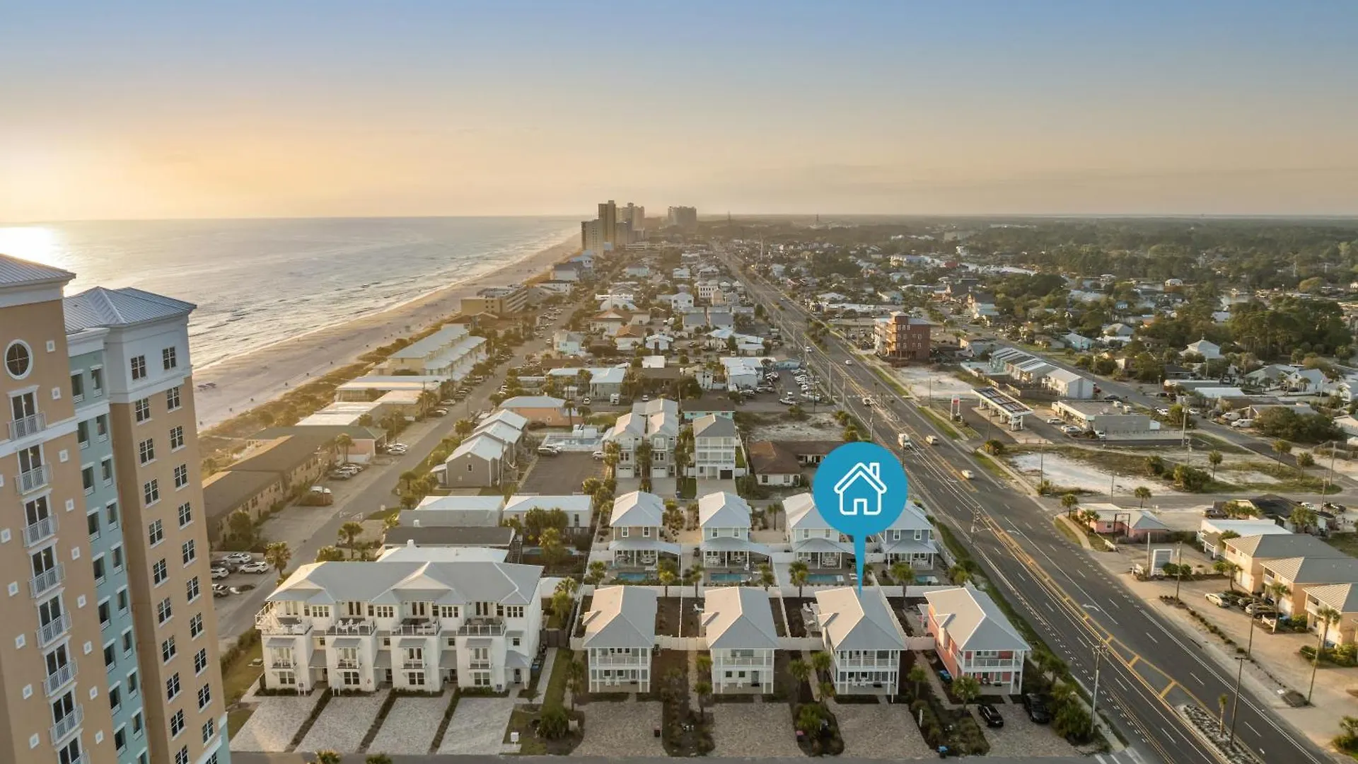 Semesterbostad Fabulous Modern Beach House - 4Br, 35Ba: Pool/Beach View & Access/Balcony Panama City Beach USA